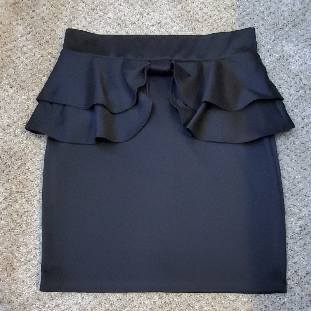 Black skirt